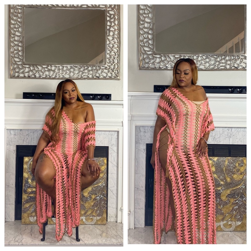 Maxi Knitted CoverUp Dress